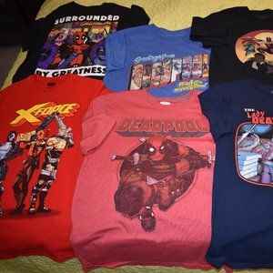 Deadpool Lot of Tshirts